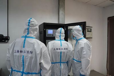 松江消防主動上門，助力企業復工復產，嚴把防火安全關